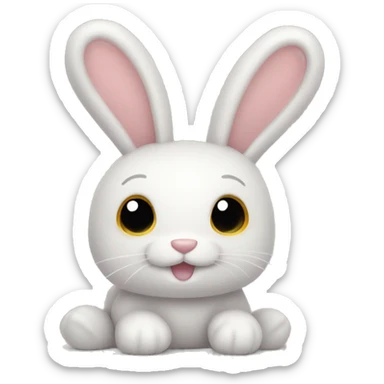 jellycat bunny sticker