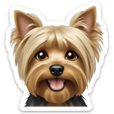 Yorkshire-terrier/Yorky mix sticker