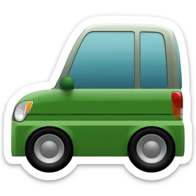 Green defemder 110 hardtop sticker