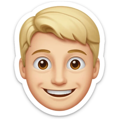 Create an emoji of YouTuber DavidMC's face sticker