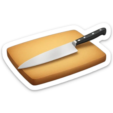 cutting board sticker