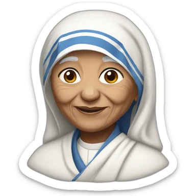 Mother Teresa sticker