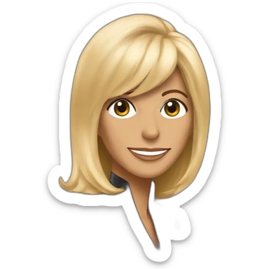 Brigitte Macron sticker