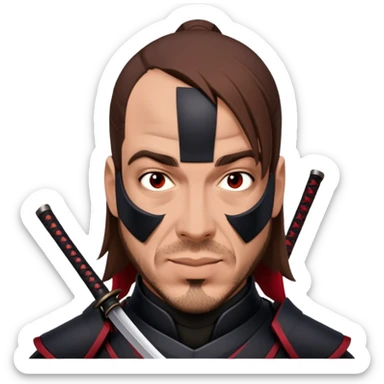 Shadow Samurai sticker