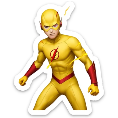 reverse flash sticker