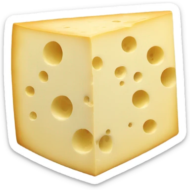 Cheese sticker