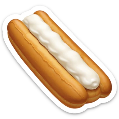 Éclair vide sans couleur avec des traits fins sticker