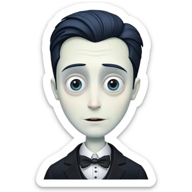 victor van dort in Corpse Bride sticker
