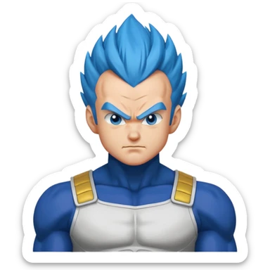 Vegeta blue sticker