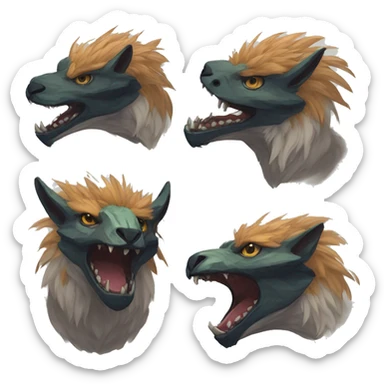 Modern Vernid species by LiLaiRa sticker