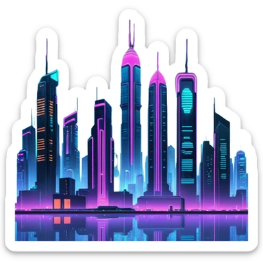 Cyberpunk sticker