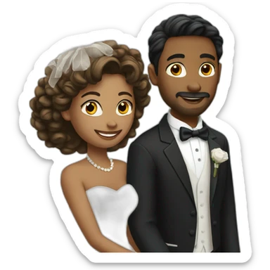 mariage sticker