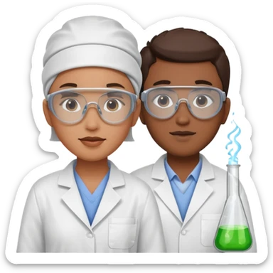 Technicians with Semi-Visual Face sticker