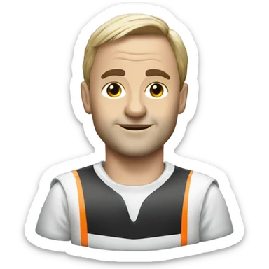 a mclaren F1 sticker