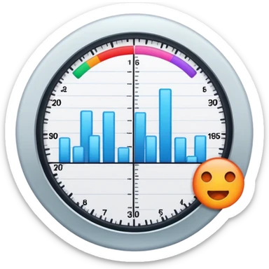 perforance chart x10 sticker