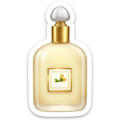 vanilla perfume  sticker