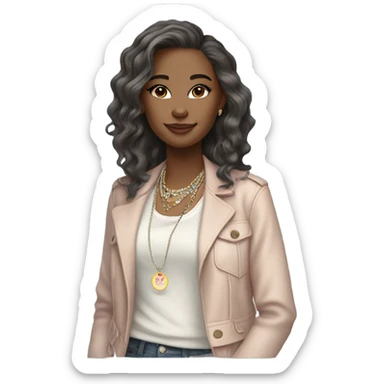 Chica astetic  sticker