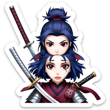 Resolute Samurai sticker