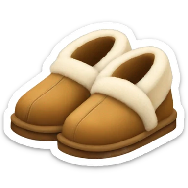 Ugg slippers sticker