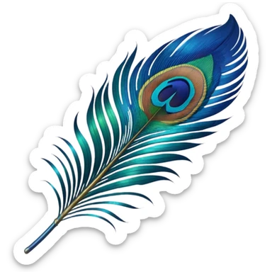 Need single peacock feather emoji to paste in a textbox sticker