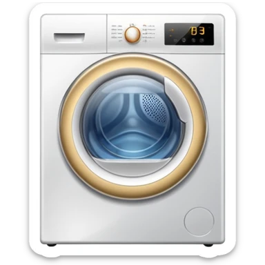 Sèche linge électronique sticker