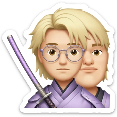 Gentle Samurai sticker