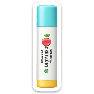 lip balm with label sticker