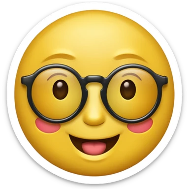 Génère-moi un emoji comme celui du snapchat plus sticker