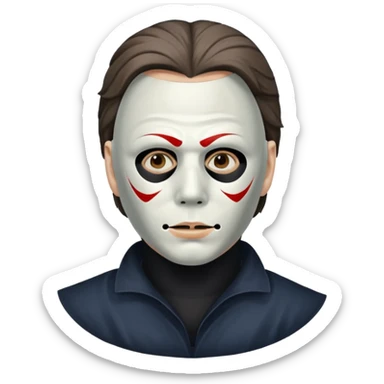 michael myers sticker