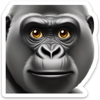 Un gorilla gigante  sticker