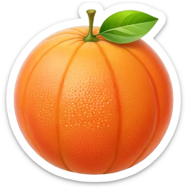 grapefruit sticker