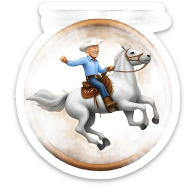 joe biden rodeo sticker