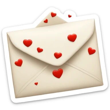 love letter sticker