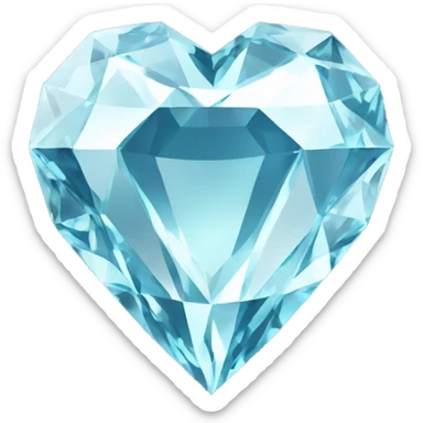 Diamond Heart sticker