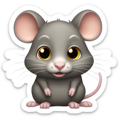 Rata enamorada  sticker