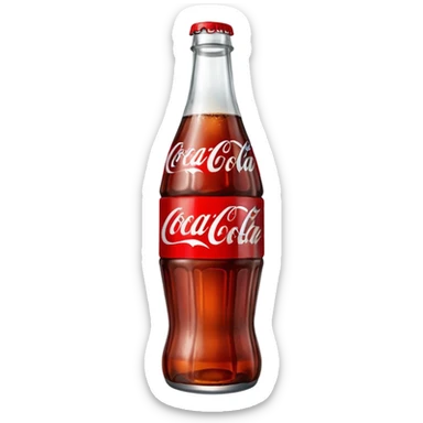 Coca-cola bottle  sticker