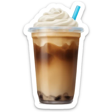 iced coffee sticker