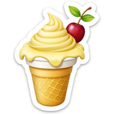 lemon cherry gelato sticker