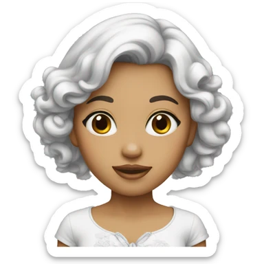 coquettes girl sticker