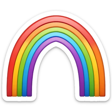 gay rainbow  sticker