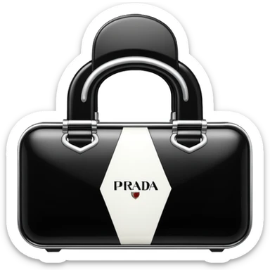 Prada logo  sticker