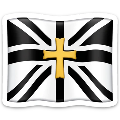 Cornwall flag sticker