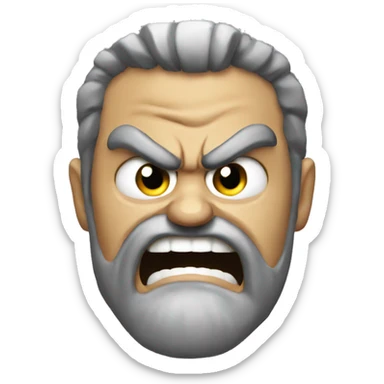 very angry gamer sticker