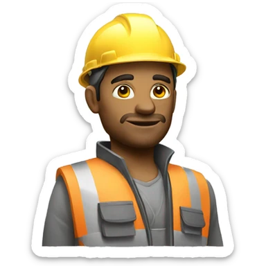 constructor worker sticker