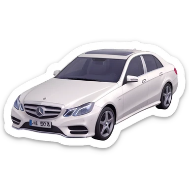 Mercedes-Benz E-Class W214 sticker