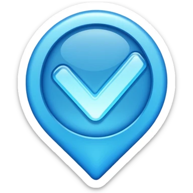 blue verified tick for whatsapp sticker
