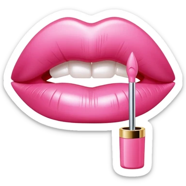 Dior lip globo  sticker