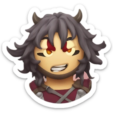 muchiro tokito demon slayer sticker
