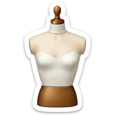 trailor doll mannequin torso sticker