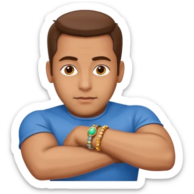 Salman khan bracelet emoji sticker